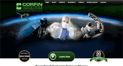 Desktop Screenshot of corfin.com